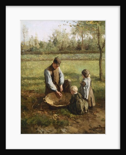 Watching Father Work by Albert Neuhuijs