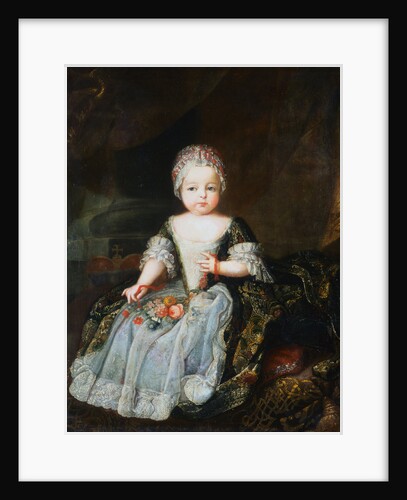 Portrait of Princess Theresia as a Child by Louis de Silvestre