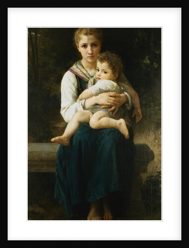 The Two Sisters by William Adolphe Bouguereau