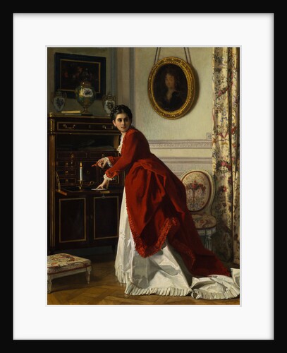 The Letter by Charles Baugniet