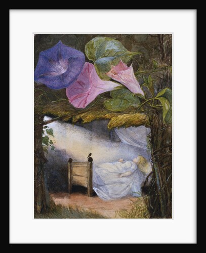 In the Hut There was Only a Bed The Sunbeam Stole in to Kiss Him by Eleanor Vere Boyle