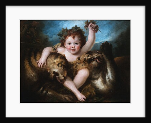 Portrait of the Hon. George Lamb as the Infant Bacchus by Maria Hadfield Cosway