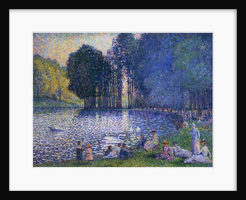 The Lake of the Forest of Boulogne by Henri Edmond Cross