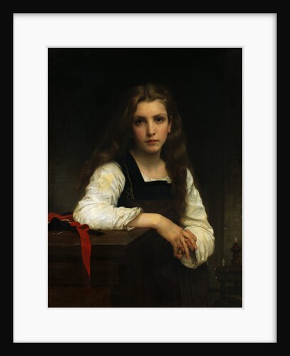 The Fair Spinner by William Adolphe Bouguereau