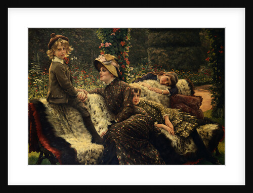 The Garden Bench by James Joseph Tissot