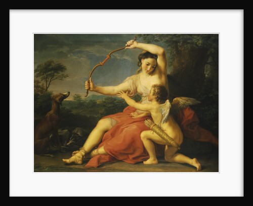 Diana Breaking Cupid's Bow by Pompeo Girolamo Batoni
