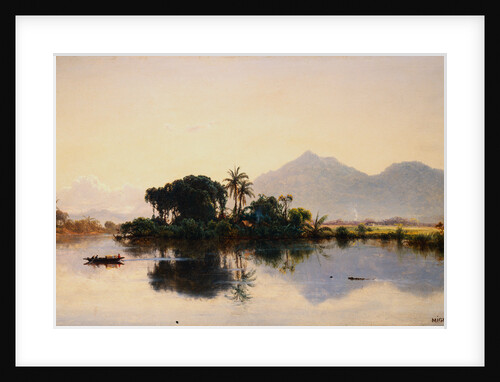 On the Orinico, Venezuela by Louis Remy Mignot