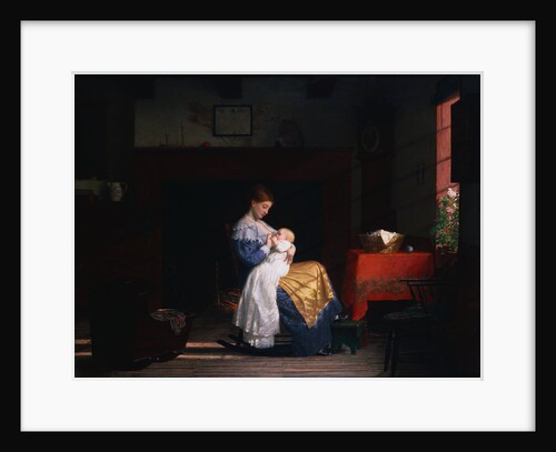 Mother and Child by Enoch Wood Perry