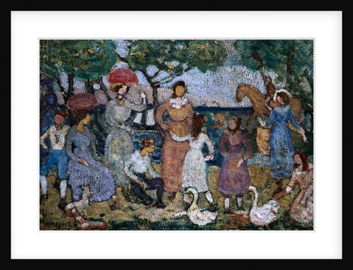 Promenade #2 by Maurice Brazil Prendergast