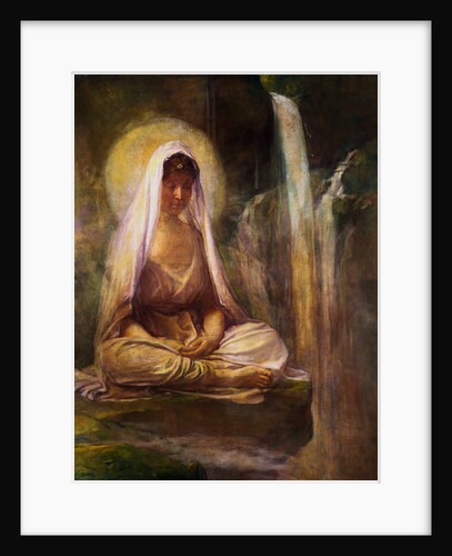 Kwannon Meditating on Human Life by John La Farge