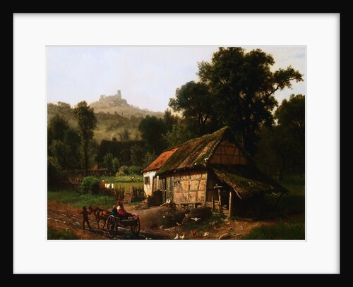 In the Foothills by Albert Bierstadt