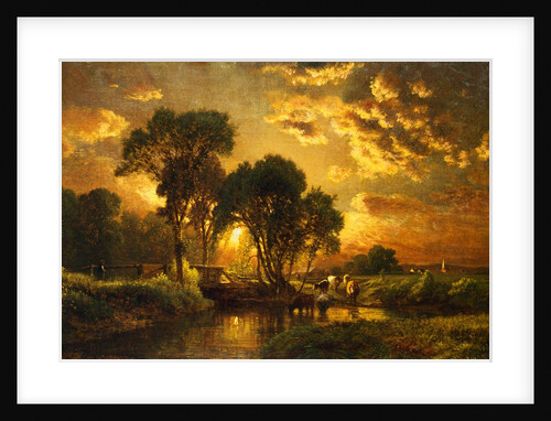 Medfield, Massachusetts by George Inness