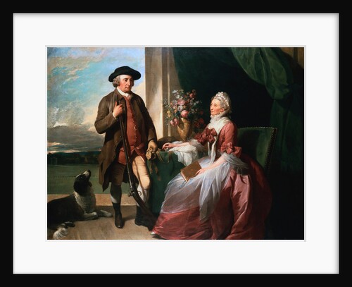 Mr. Robert Grafton and Mrs. Mary Partridge Wells Grafton by Benjamin West