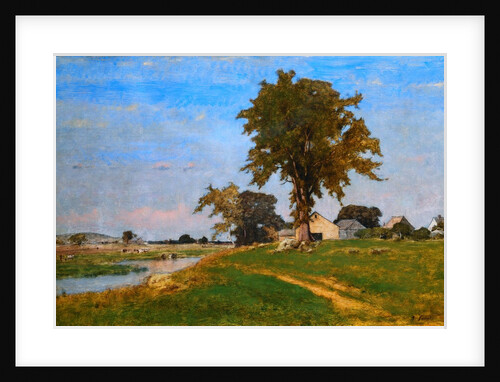 Old Elm at Medfield by George Inness