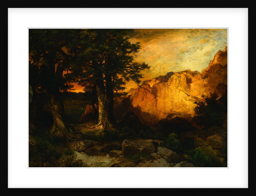 Western Sunset by Thomas Moran