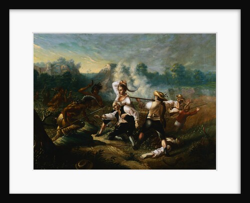 Massacre at Wyoming Valley by Charles Weimar