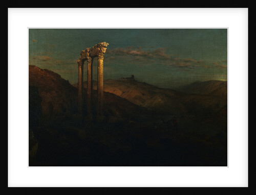 Ruins at Baalbek by Frederic Edwin Church