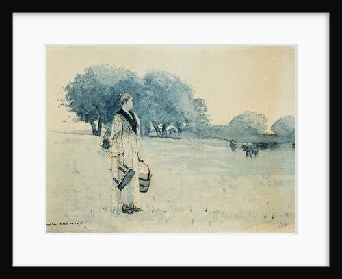 Milkmaid by Winslow Homer