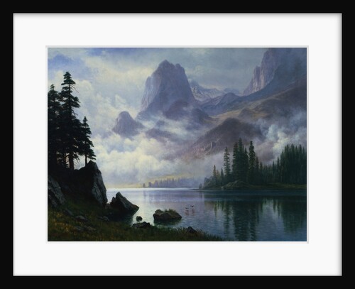 Mountain Out of the Mist by Albert Bierstadt