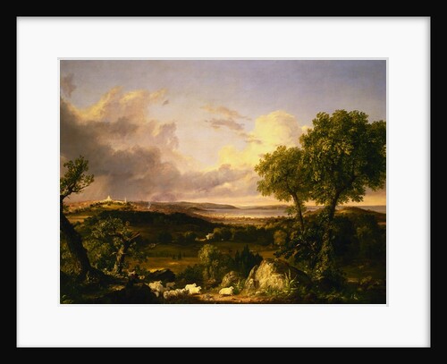 View of Boston by Thomas Cole