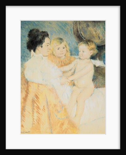 Mother, Sara and the Baby by Mary Cassatt