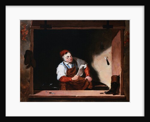 The Cobbler by Francis William Edmonds