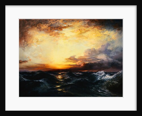 Pacific Sunset by Thomas Moran