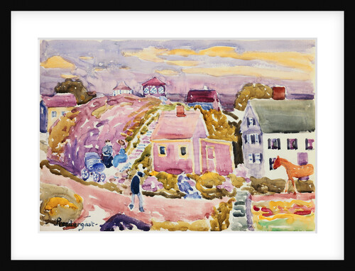 Rockport, Mass by Maurice Brazil Prendergast