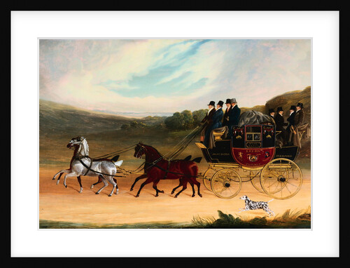 William Lee & Co's Rockingham-Leeds-London Coach by Benjamin Herring