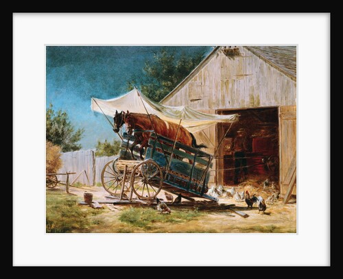 The Hay Thrasher by Edward Lamson Henry