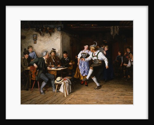 Interior of a Weinstube by Paul Felgentreff