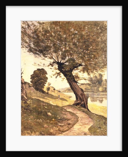 Willow Near the River by Henri Joseph Harpignies