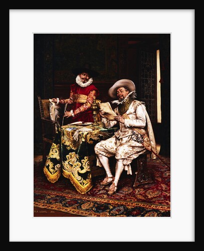 The Connoisseurs by Adolphe Alexander Lesrel