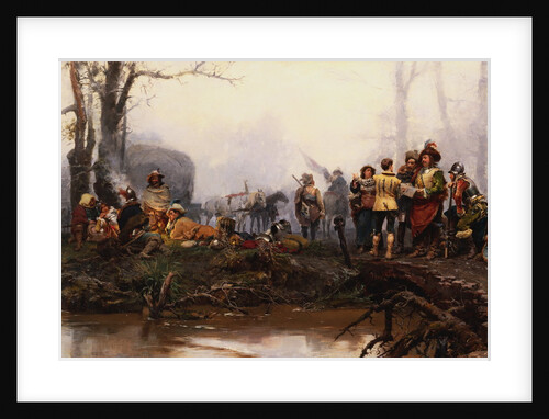 The Encampment by Cesare Auguste Detti