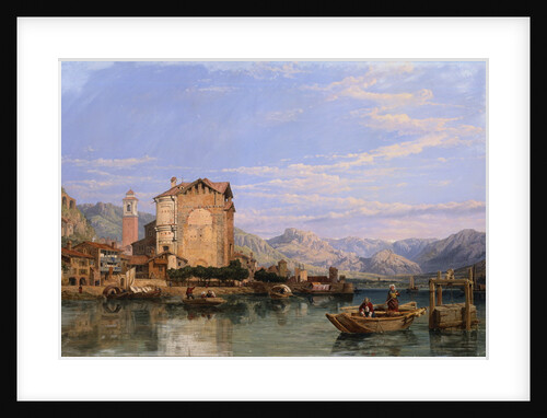 Angera, Lake Maggiore by George Clarkson Stanfield