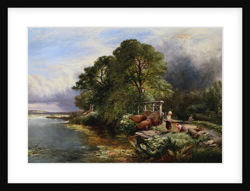 On the Thames by Henry John Boddington