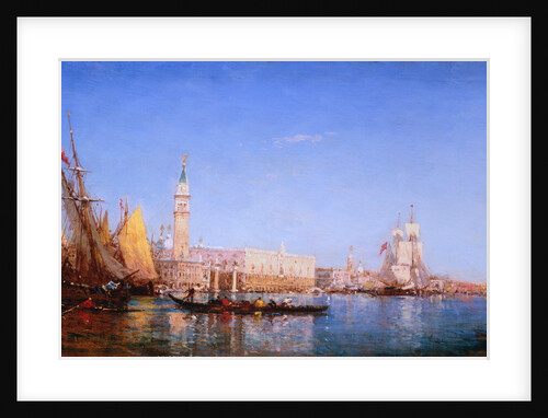 The Grand Canal, Venice by Felix Francois Georges Philbert Ziem
