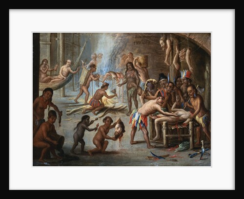 Indians as Cannibals by Jan van Kessel I