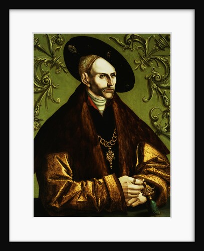 Portrait of Edzard I, Count of East Friesland attributed to Jacob Cornelisz van Oostsanen by Anonymous