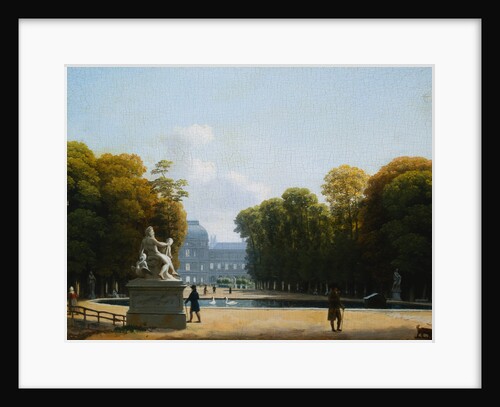 The Tuilleries Garden, Paris from Circle of Louis Gauffier by Anonymous
