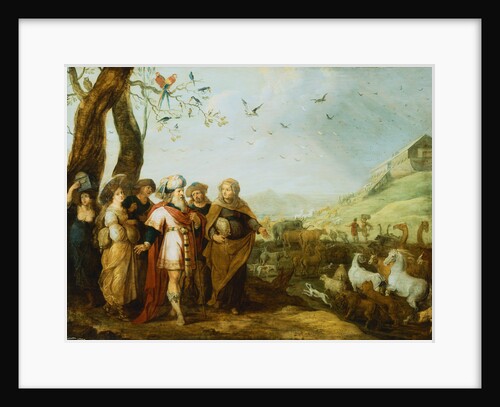 Noah and His Family Before the Embarkment into the Ark by Hans Jordaens III