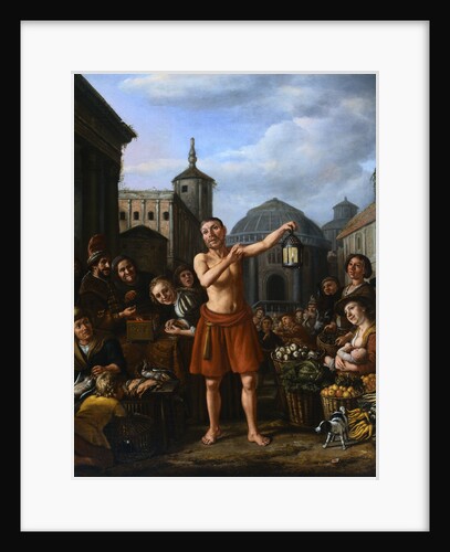Diogenes Searching for an Honest Man by Jan Victors