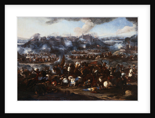 The Battle of Belgrade by Jacques Ignace Parrocel