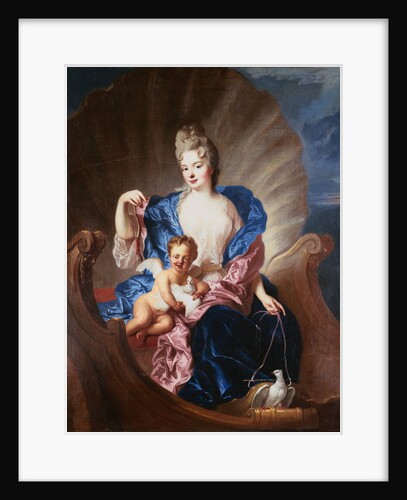 Portrait of the Comtesse de Cozel with her Son, as Venus and Cupid by Francois de Troy