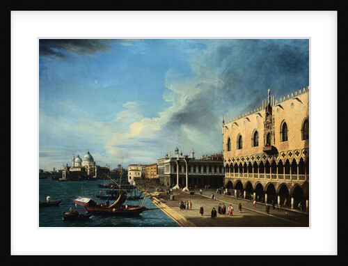 Venice, The Molo Looking West with The Doges' Palace by Canaletto