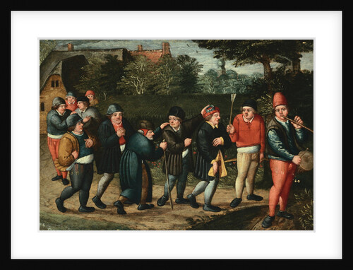 The Groom's Procession by Abel Grimmer