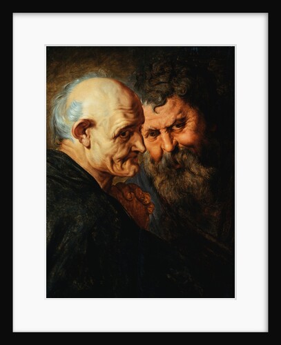 Two Saints by Sir Peter Paul Rubens