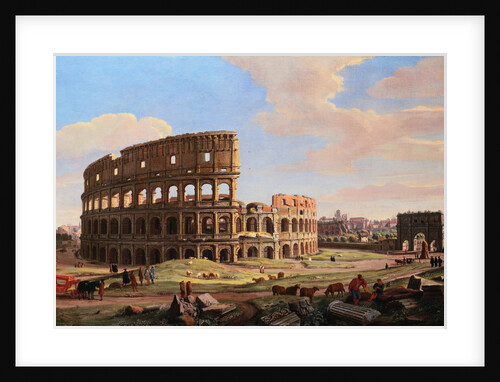 The Colosseum by Gaspar van Wittel