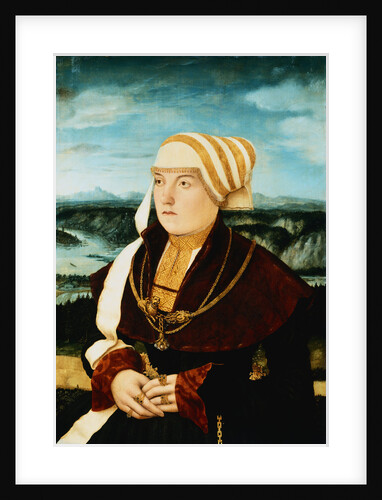 Portrait of Dorothea von Stralenburg, Aged 26 by Konrad Faber von Kreuznach