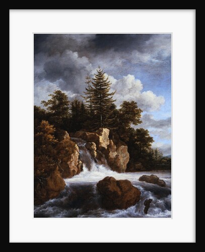 A Waterfall in a Wooded Landscape by Jacob van Ruisdael